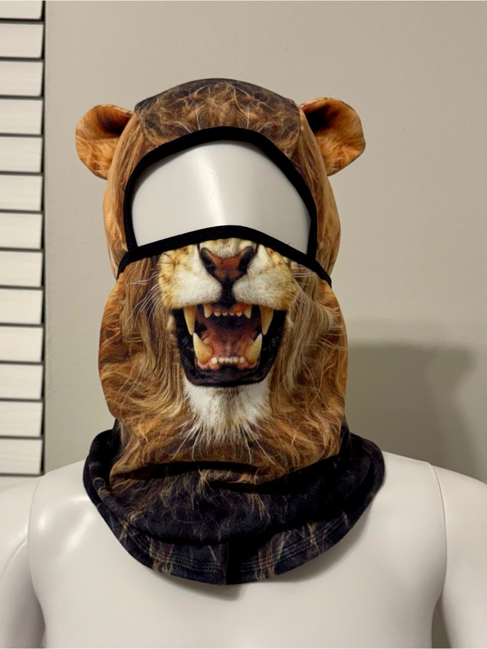 Samurai Lion" ("Lion") convertible balaclava (neck gaiter) by the Ukrainian bran